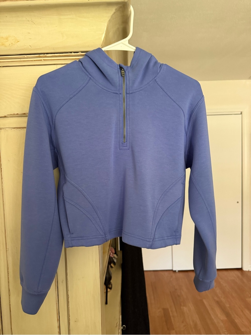 Lululemon Cropped  Half-Zip Hoodie